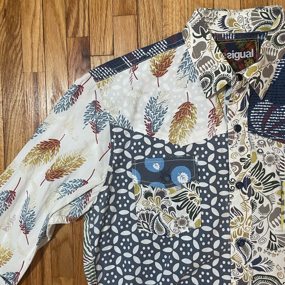 Desigual Pattern Button Down - image 5